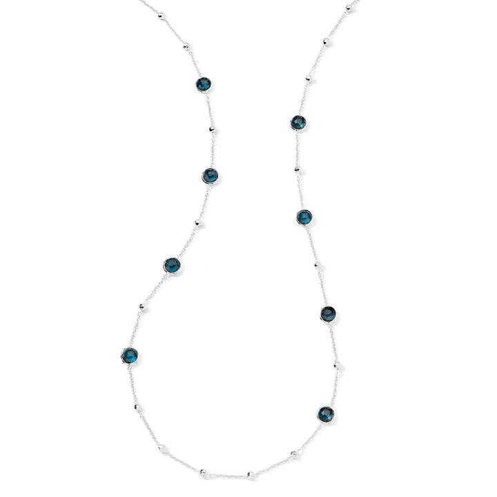 Ball & Stone Station Necklace