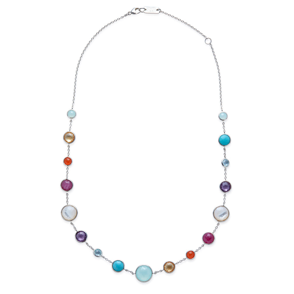 Lollitini Short Multi-Stone Necklace