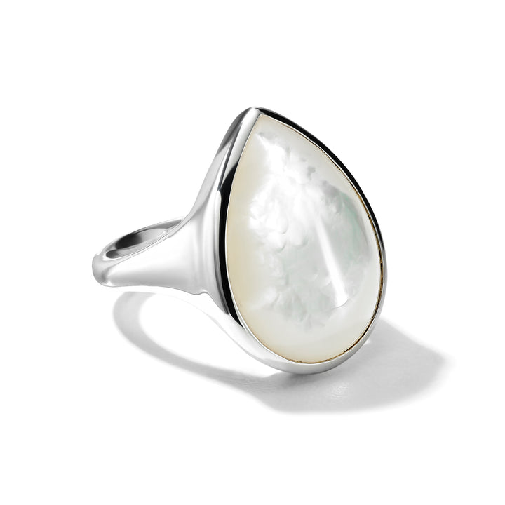 Sculptured Teardrop Ring