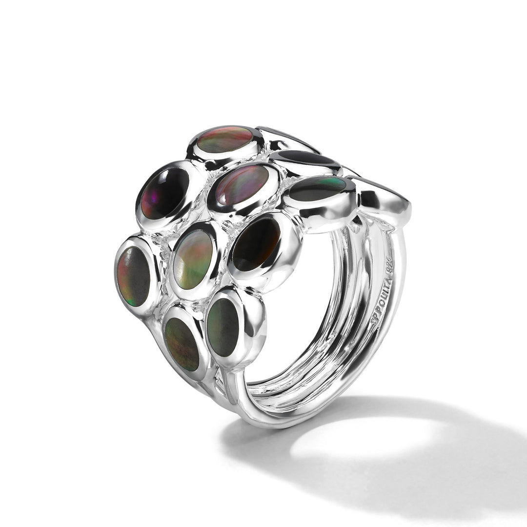 Polished Rock Candy All-Around Tiny Ovals Ring