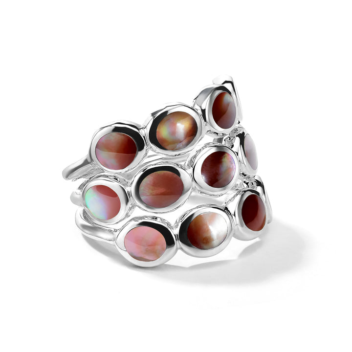 Polished Rock Candy All-Around Tiny Ovals Ring