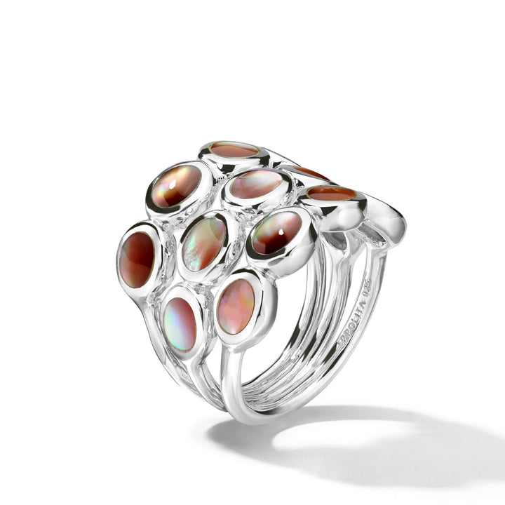 Polished Rock Candy All-Around Tiny Ovals Ring