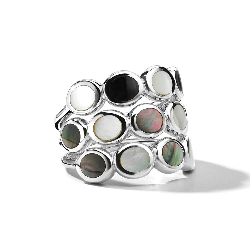 Polished Rock Candy All-Around Tiny Ovals Ring