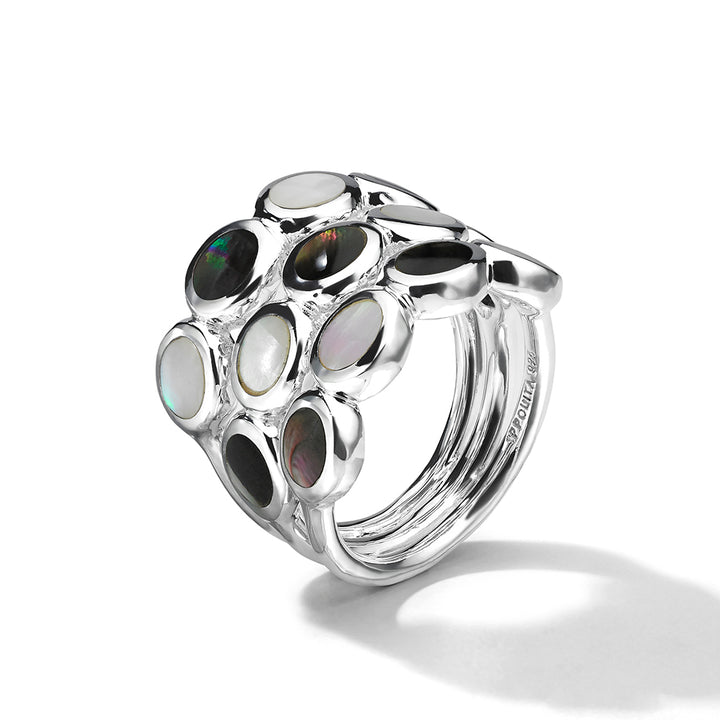 Polished Rock Candy All-Around Tiny Ovals Ring