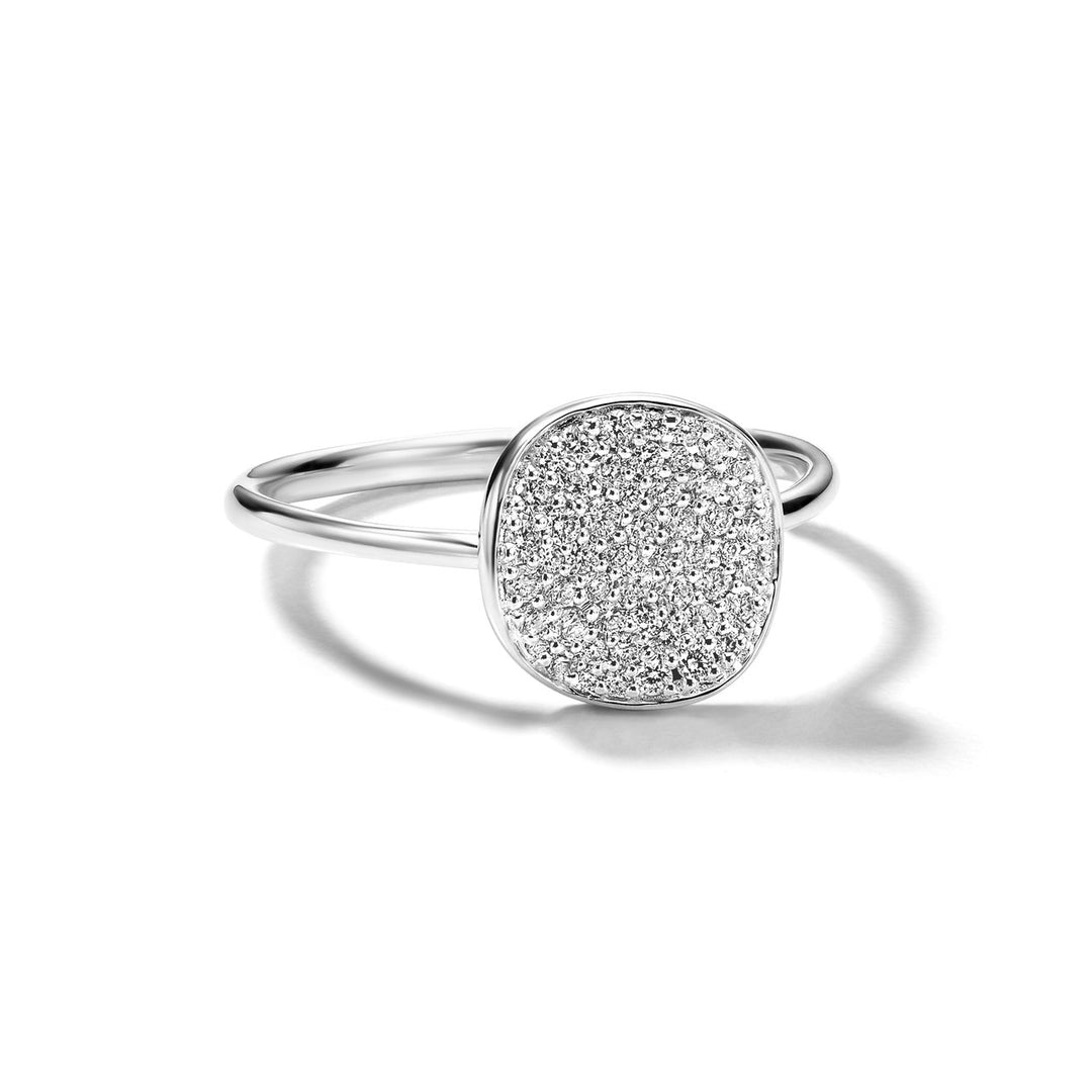 Small Flower Disc Ring