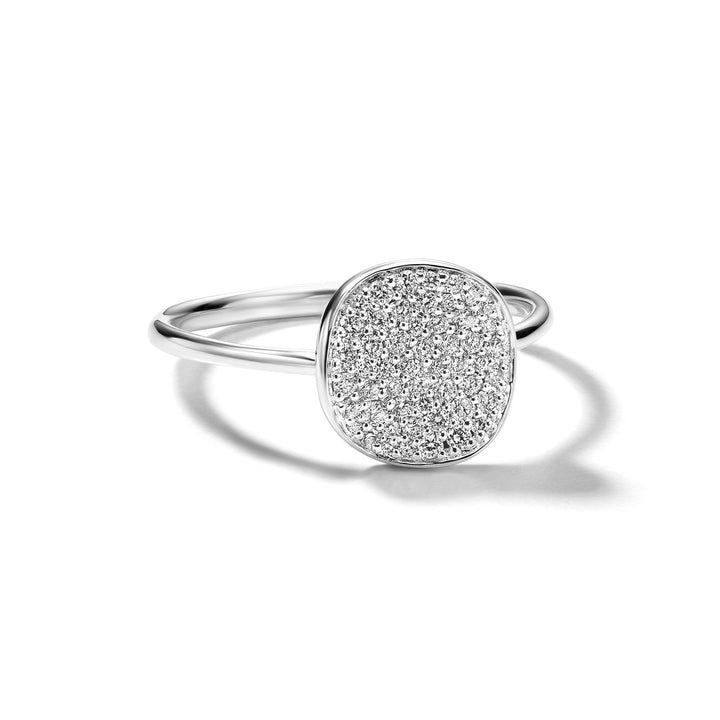 Small Flower Disc Ring