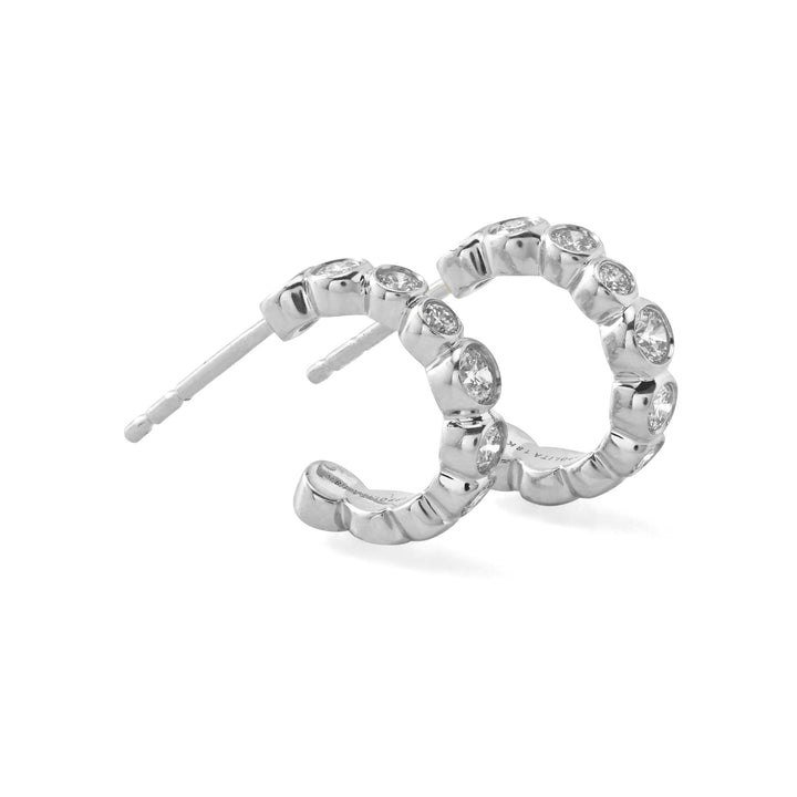 Mini Starlet Hoop Earrings (.63ctw)