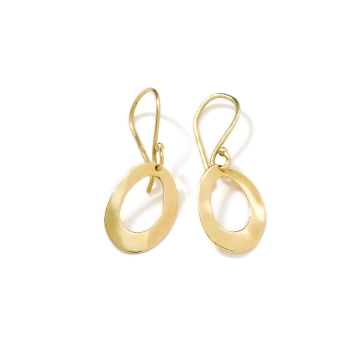 Mini Open Wavy Earrings