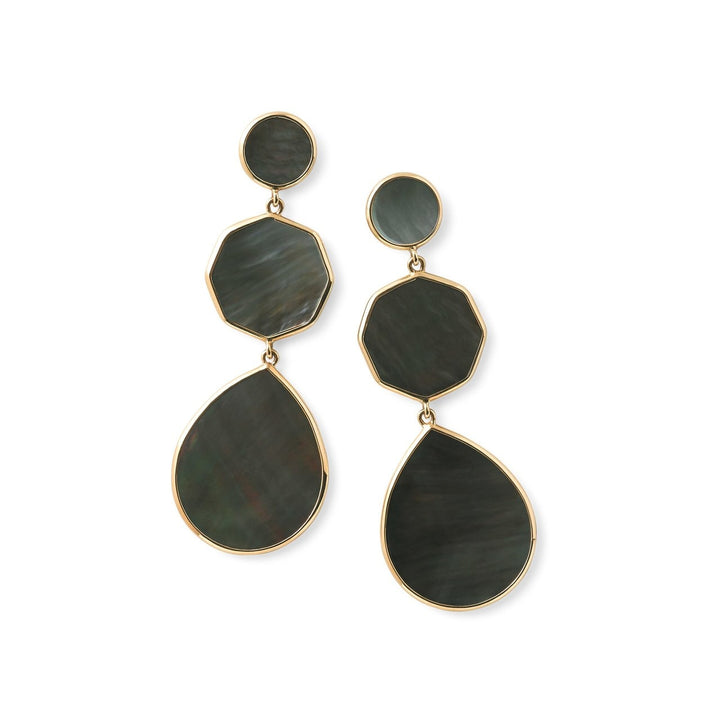 Crazy 8's 3-Stone Drop Earrings