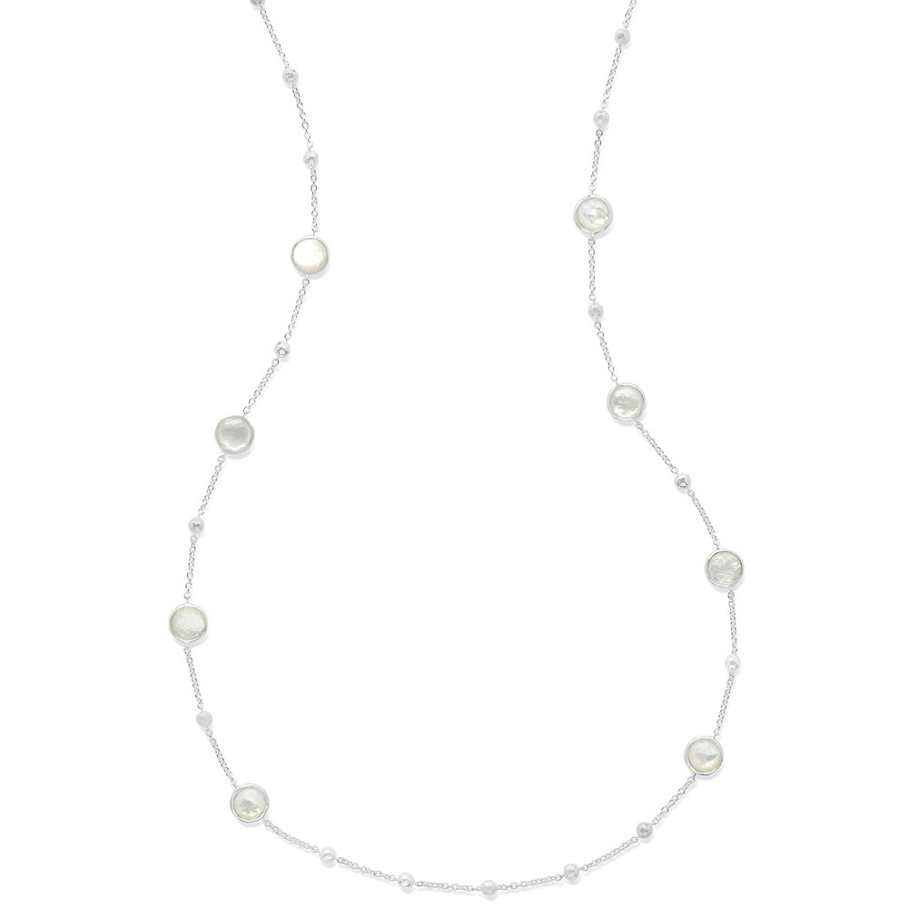 Ball & Stone Station Necklace