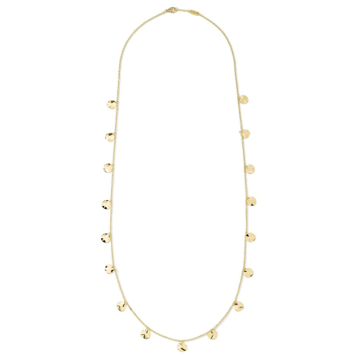 Long Paillette Layering Necklace