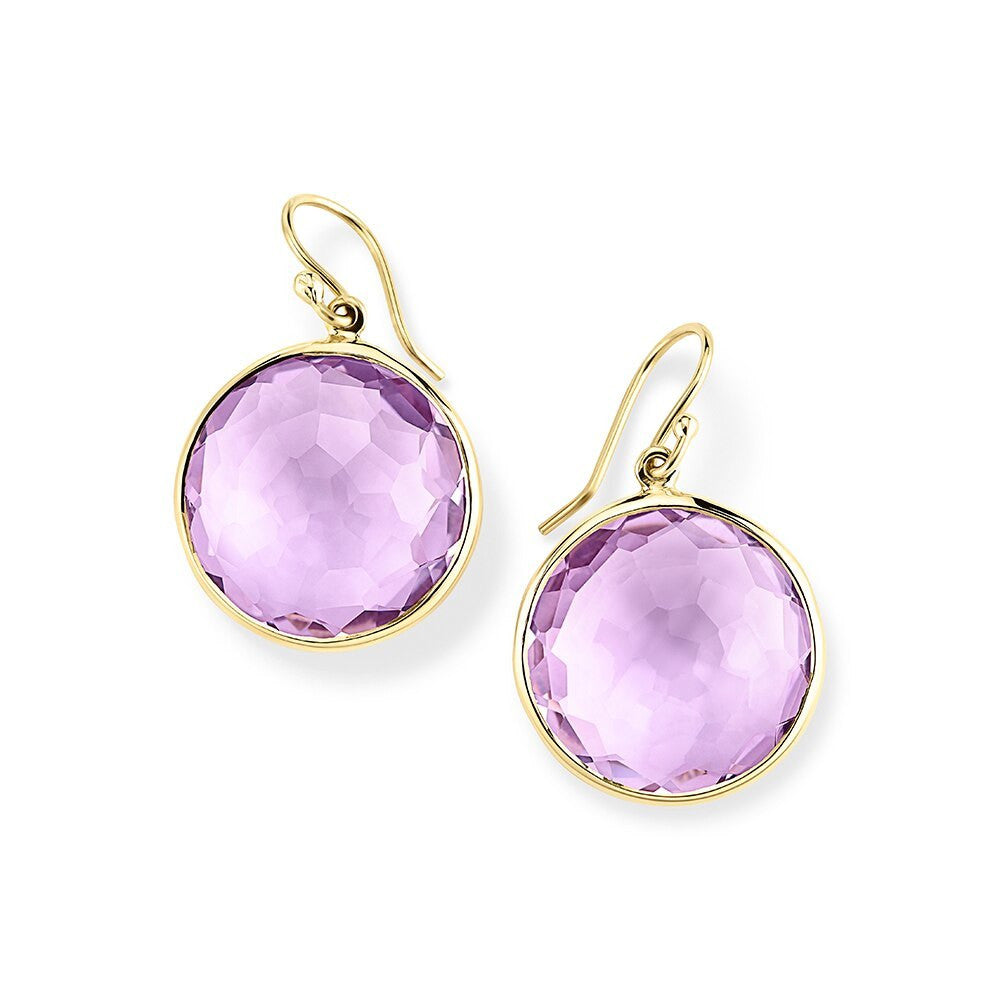 Round Drop Earrings