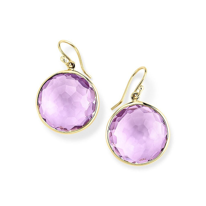 Round Drop Earrings