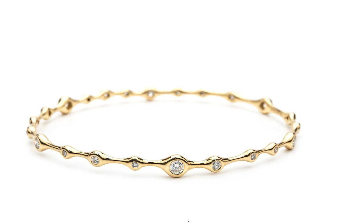 Multi Diamond Bangle