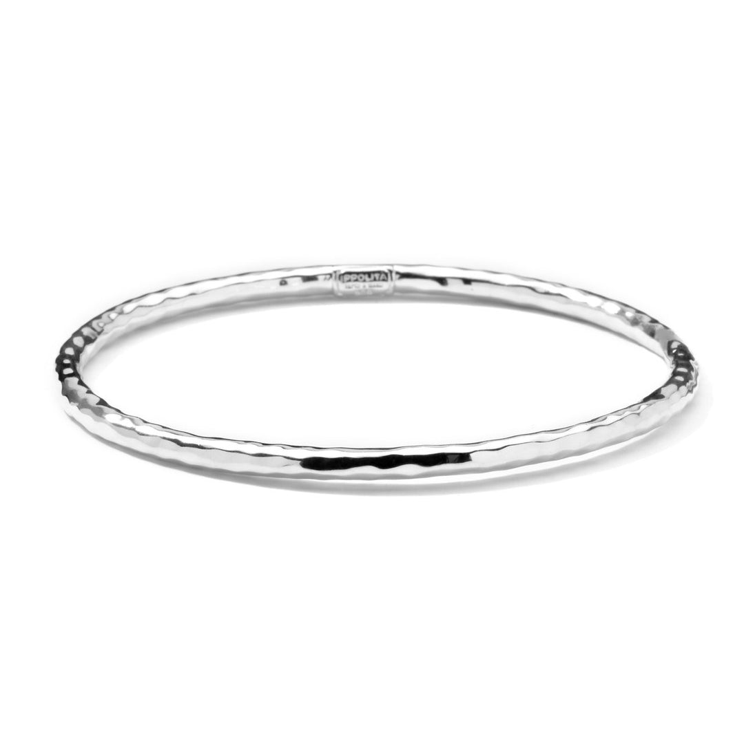 Hammered Bangle Bracelet