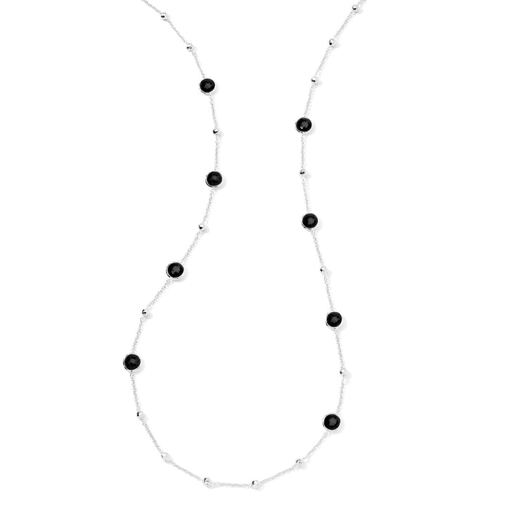 Ball & Stone Station Necklace