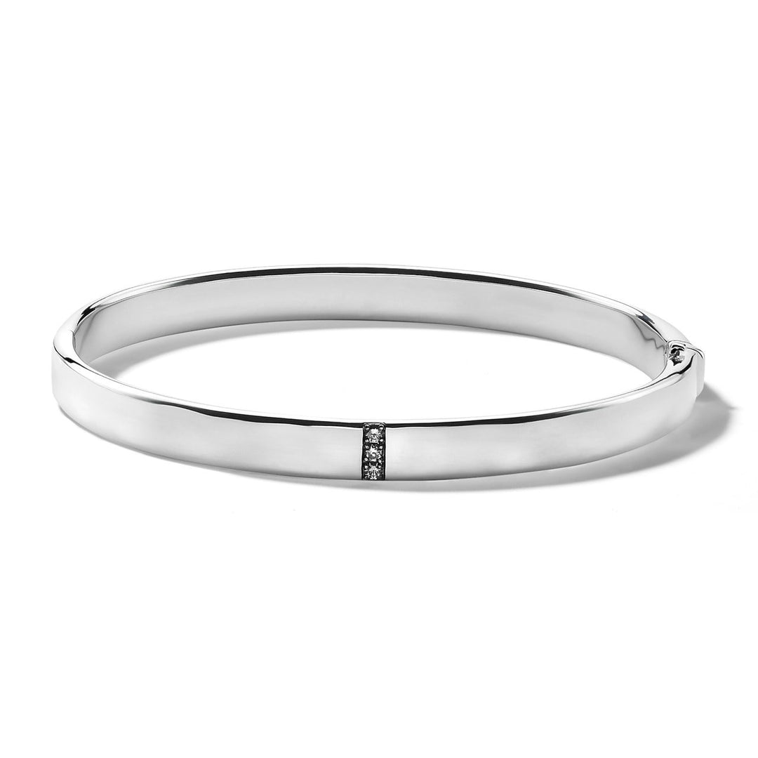 Hinged Bangle Bracelet (0.18 ctw)