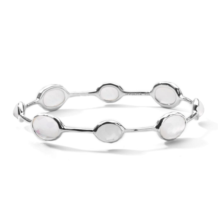 8-Stone Bangle Bracelet