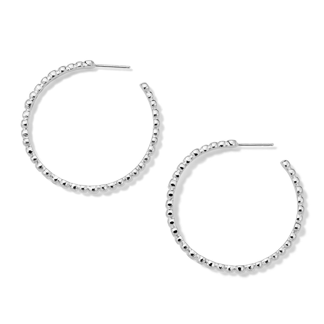 Medium Hoop Earrings (.75ctw)