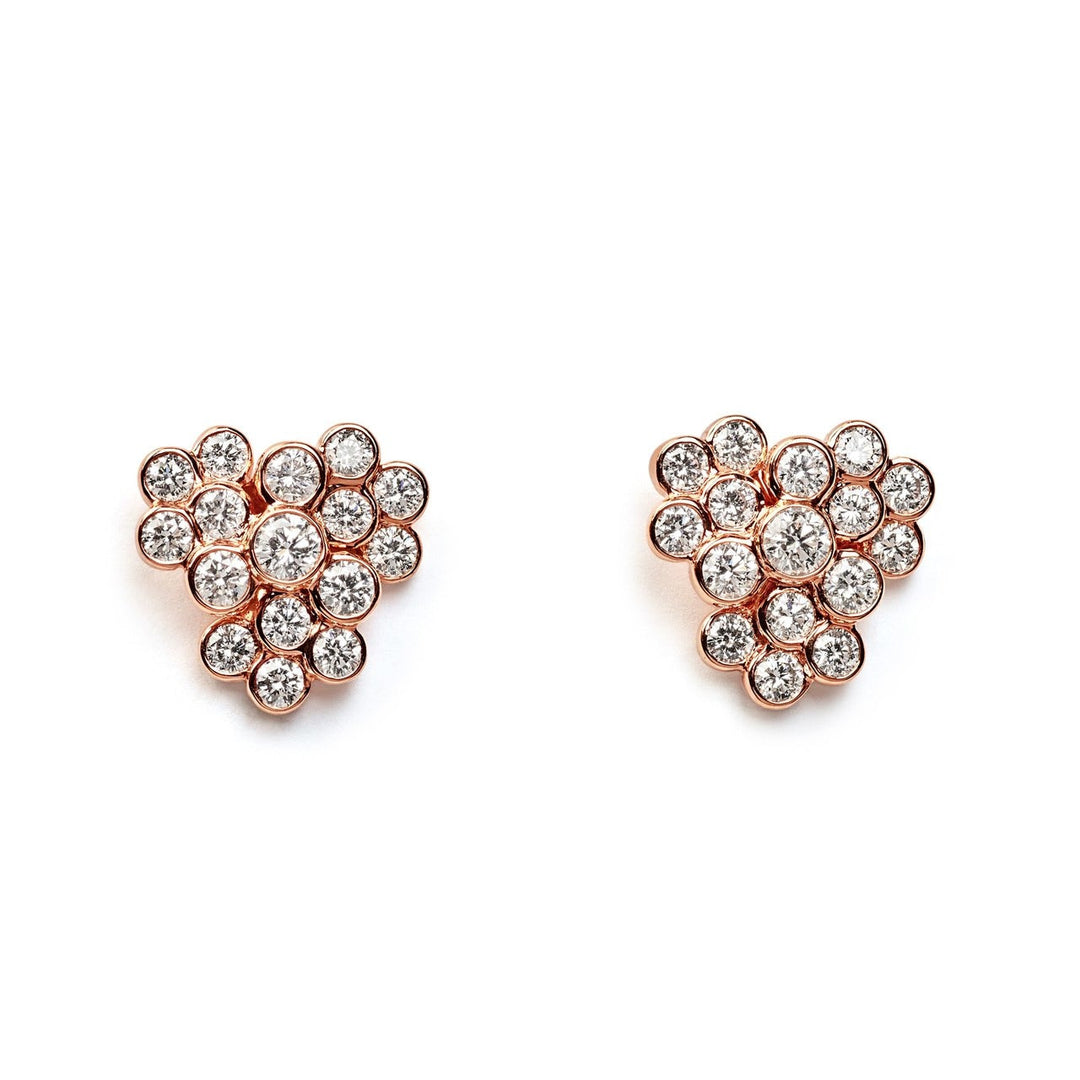 Starlet Cluster Stud Earrings