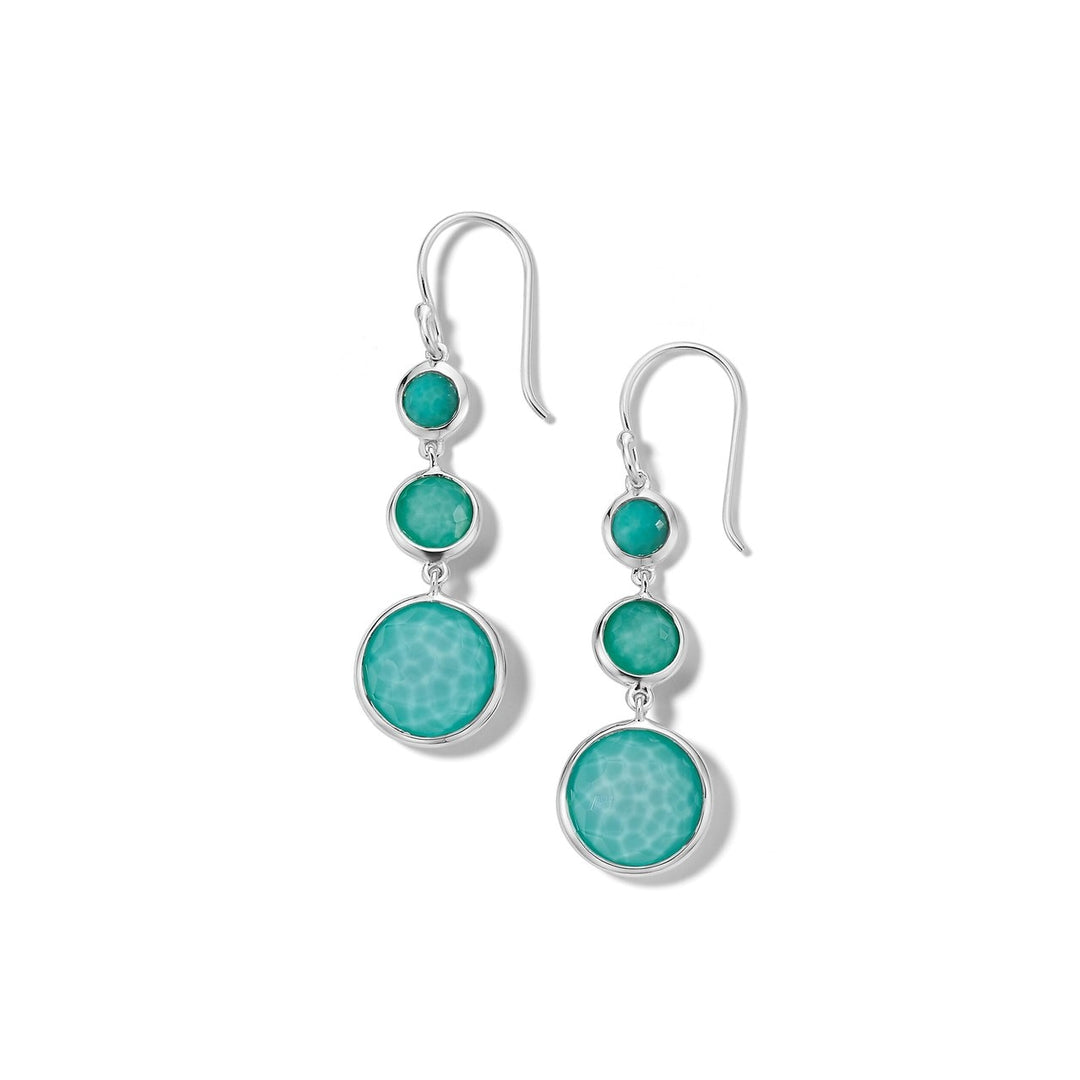 Lollitini 3-Stone Drop Earrings