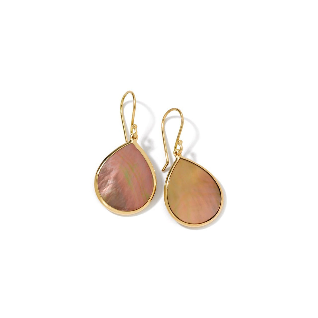 Small Stone Teardrop Earrings