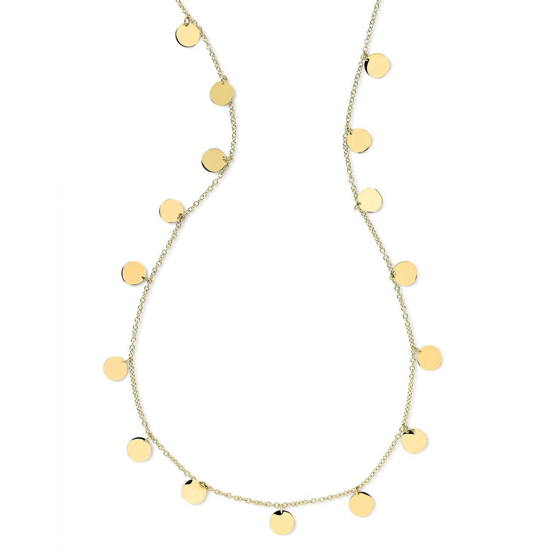 Extra Long Paillette Layering Necklace