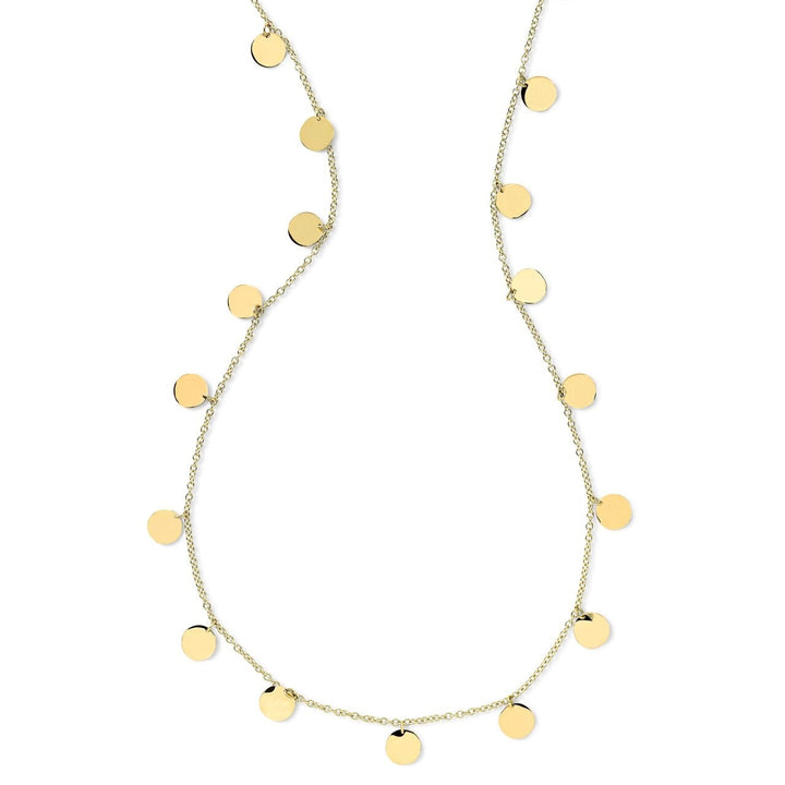 Extra Long Paillette Layering Necklace