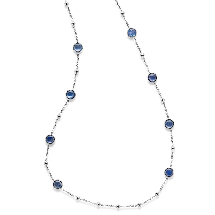 Ball & Stone Station Necklace