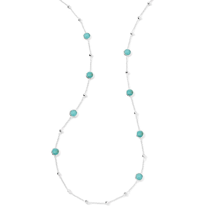 Ball & Stone Station Necklace