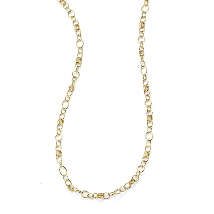 Long Smooth Chain Necklace  34"