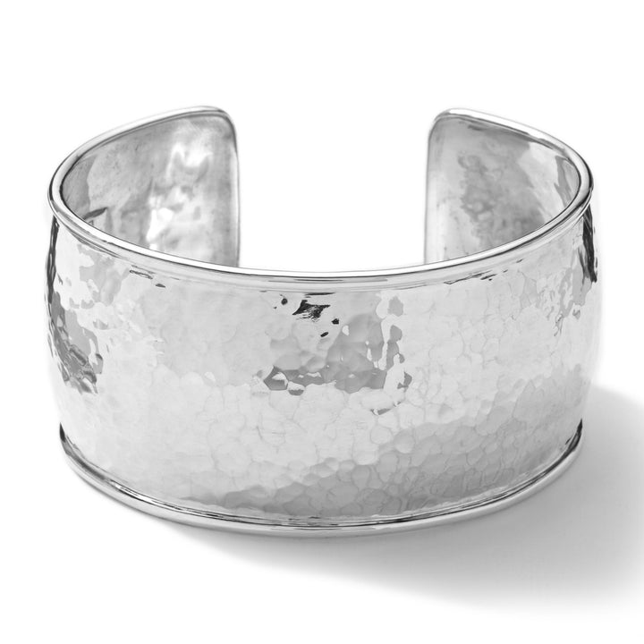 Goddess Statement Hammered Cuff Bracelet