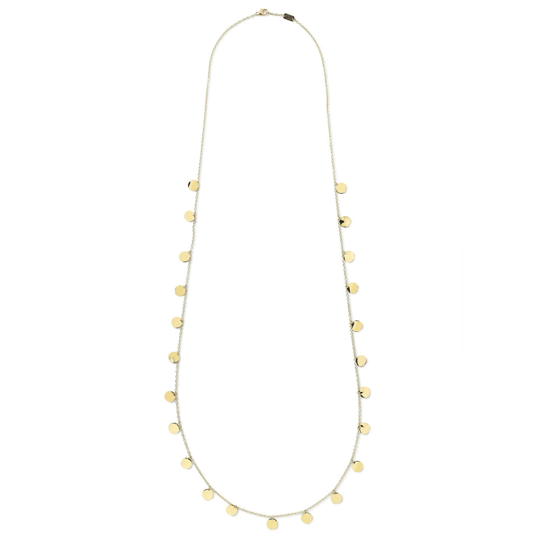 Long Paillette Layering Necklace