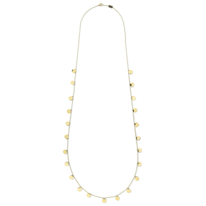 Long Paillette Layering Necklace