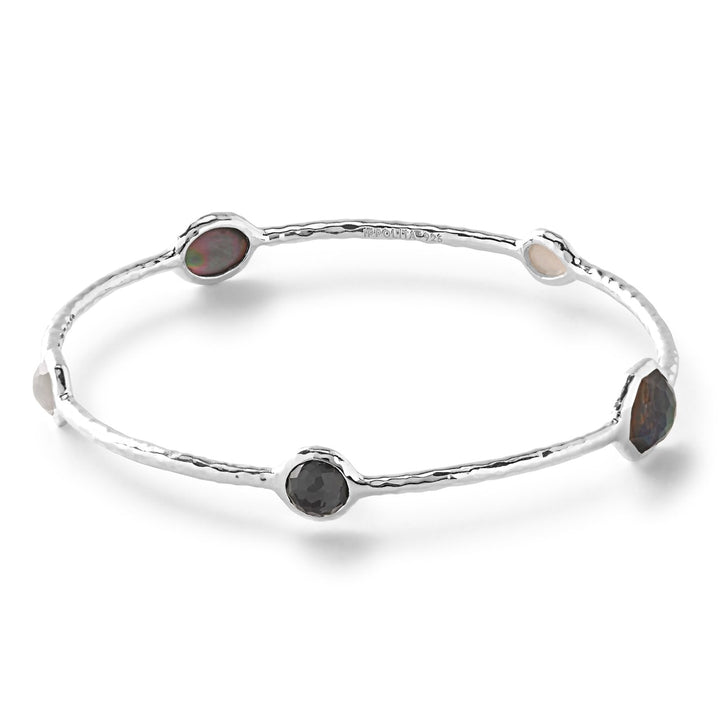 5-Stone Bangle Bracelet